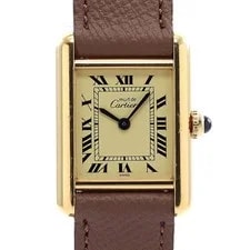 Cartier Must Tank Small Modelermeil SM W1003153 #256 2
