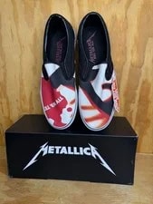 VANS — Vans Slip ON Metallica Kill EM ALL SZ 12 W/box NOS 2013 — Sneaker — resale
