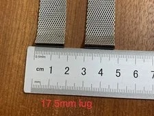 IWC International Co Mesh Bracelet 17.5mm Band Steel 3