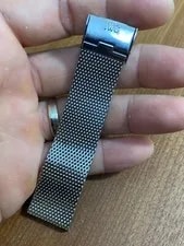 IWC International Co Mesh Bracelet 17.5mm Band Steel 4