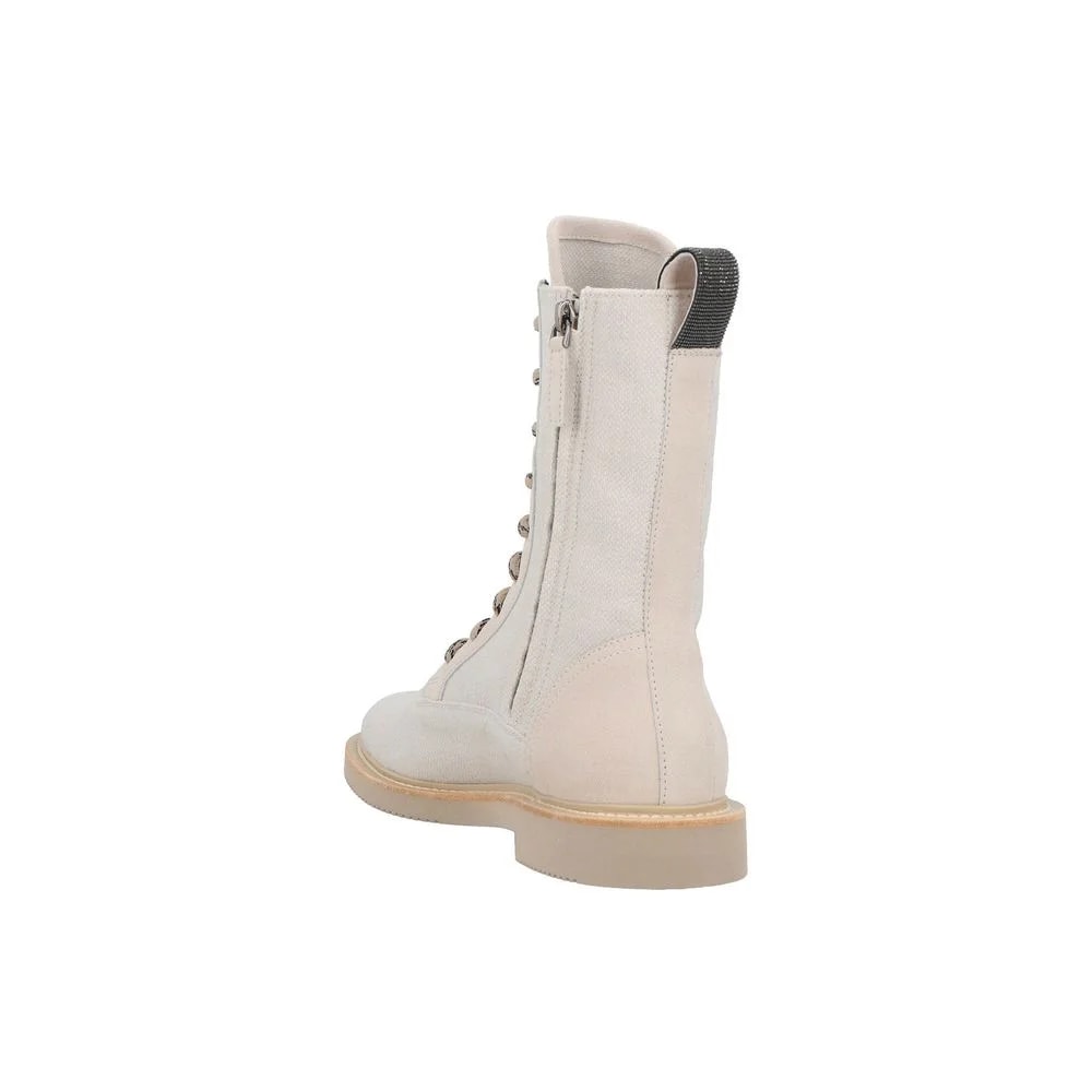 Brunello Cucinelli Cotton Lace-Up 3