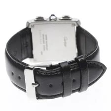 Cartier Tank Française XXL Chronoreflect W5101455 30mm SS #C4844 3
