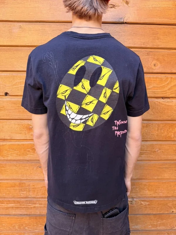 Chrome Hearts — Hearts Matty Boy Smiley Face Tee — streetwear — resale