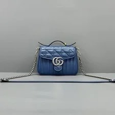 Gucci — Gucci GG Marmont Small Crossbody Top Handle Duty Paid — Handbag — resale
