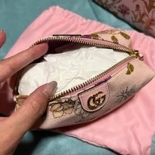 Gucci GG Marmont Floral Cosmetic Small Zip Italy 3