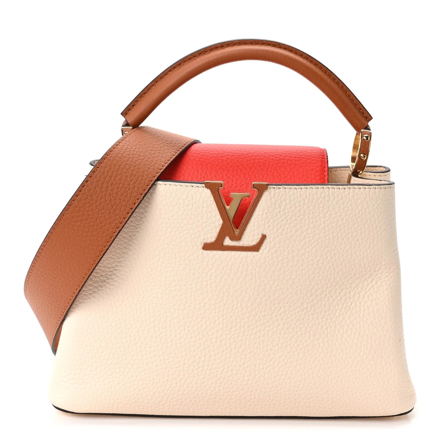 Louis Vuitton — Taurillon Capucines Light Tonic — Handbag — resale