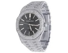 41MM Audemars Piguet Royal Oak Stainless Steel VS Diamond 31.5 Ct 2