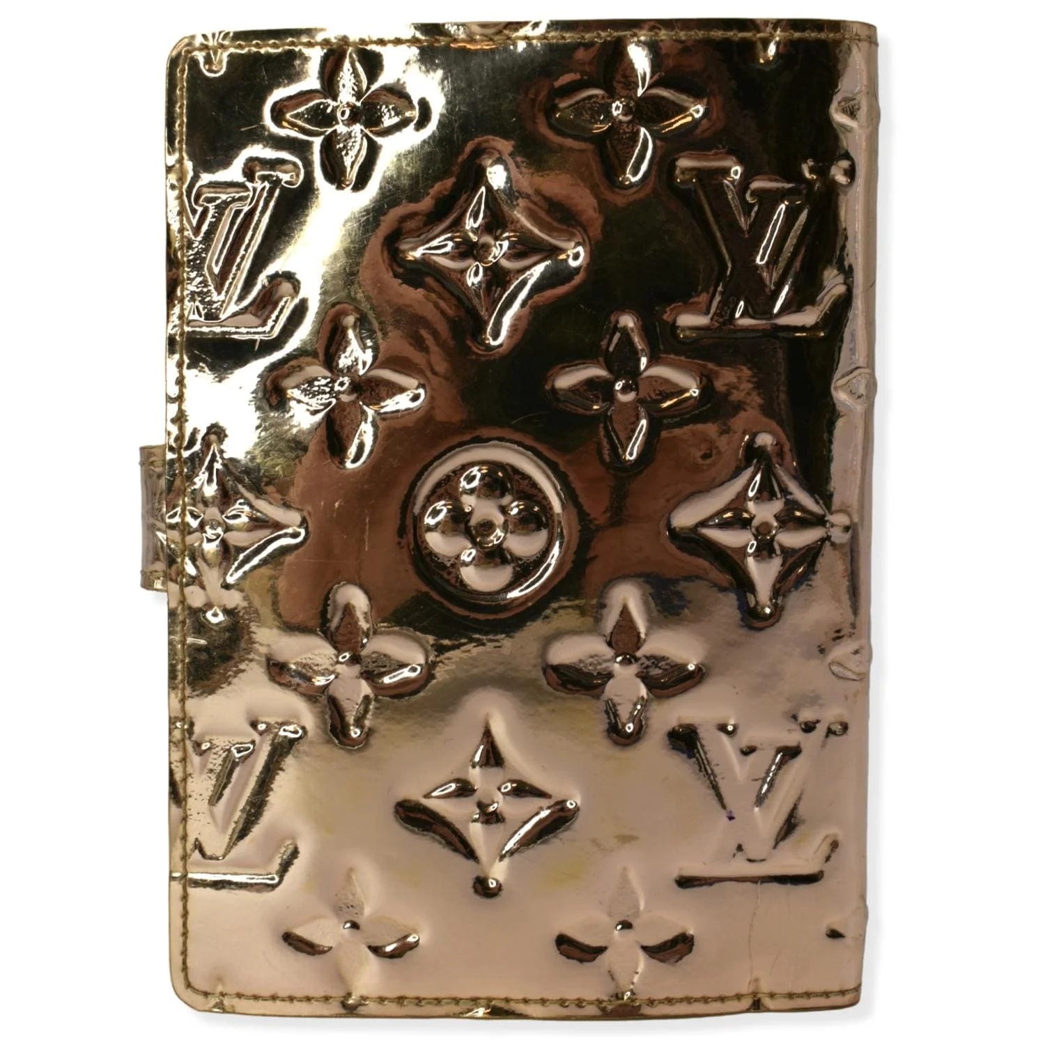Louis Vuitton Miroir Small Embossed Ring Agenda 2