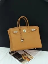 Auth Hermès Birkin 35 Vacha 3