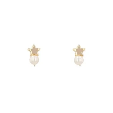 A Pair of Mikimoto in Yellow Gold and Cultured Pearls 2