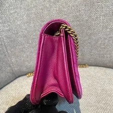 Auth Gucci GG Marmont Mini Chain Hardware 4