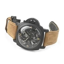 Panerai Lo Scienziato Luminor 1950 Tourbillon GMT Titanio 150 PAM00528 SW19114 3