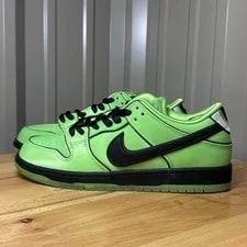 Nike SB Dunk Low Powerpuff Buttercup Size 9 10.5 FZ8319-300 2