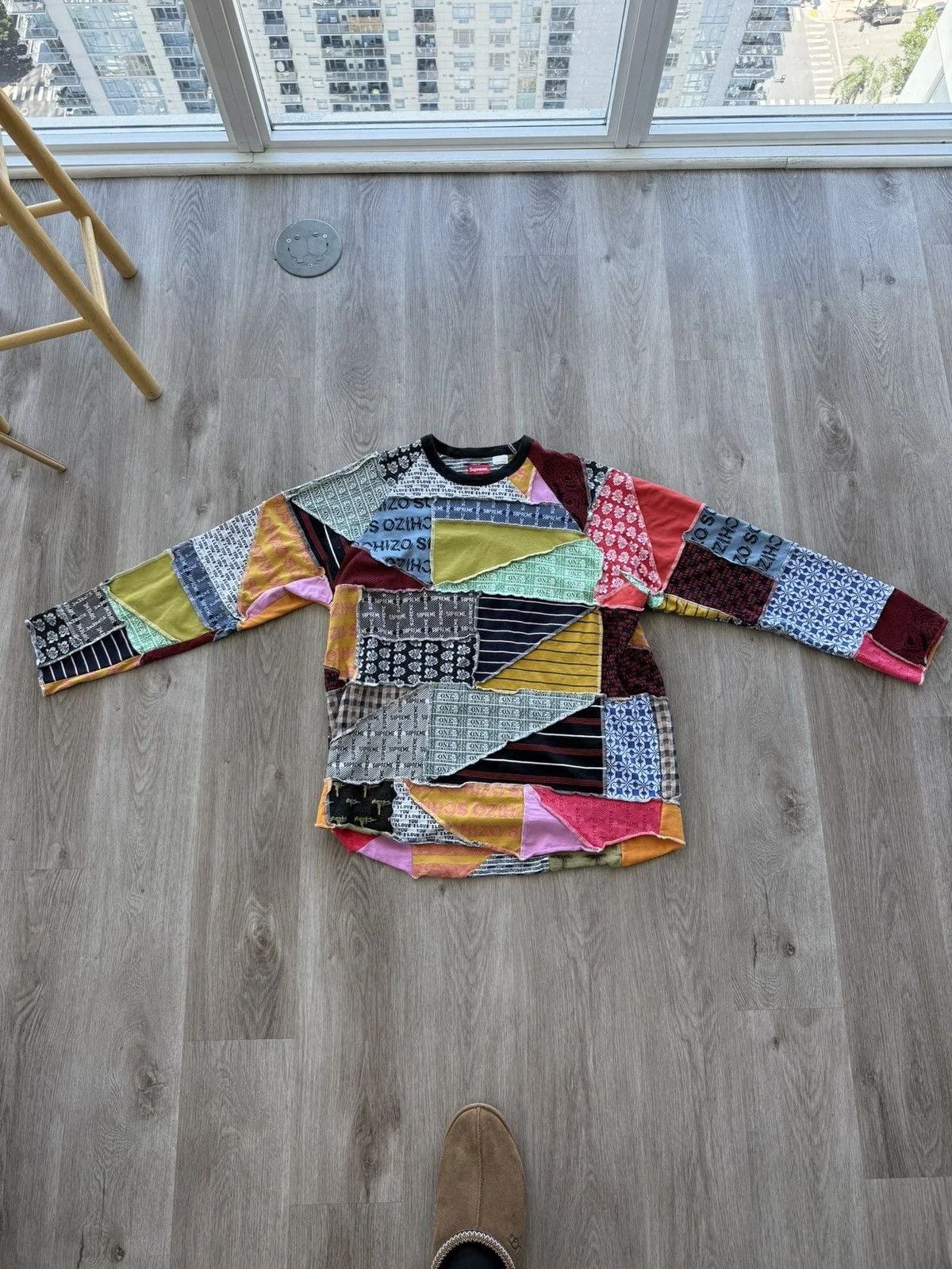 Supreme — ** Supreme Patchwork L/S Top — streetwear — resale
