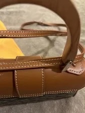 Goyard Saigon W/ Wooden Handle - New With Tag + Dust 4