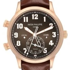 Patek Philippe — Patek Philippe Calatrava Pilot Tiffany Rose Gold 5524R Box Papers — Watch — resale