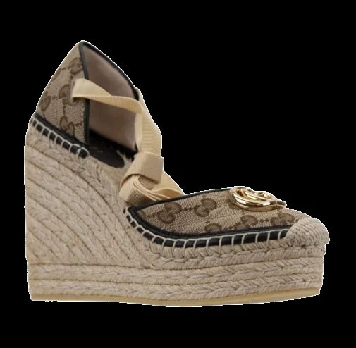 Gucci — Gucci GG Wedges — Designer Shoe — resale