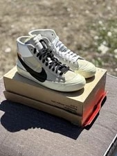 Off-White — 🚨 9Nike Blazer Mid Off-White “ ” OG 2017 Muslin W/ Box — Sneaker — resale