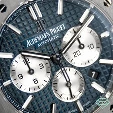 Audemars Piguet Royal Oak Chrono Steel Blue Dial 26331ST.OO.1220ST.01 4