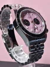 2025 Tudor Black Bay Chrono 79360N Flamingo Pink Dial Steel With 3