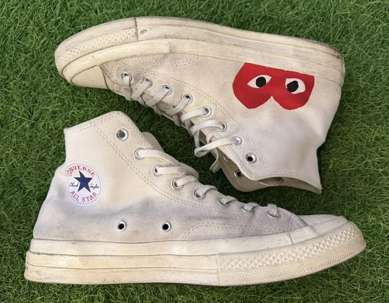 Converse — Comme des Garçons Play X Converse High — Sneaker — resale