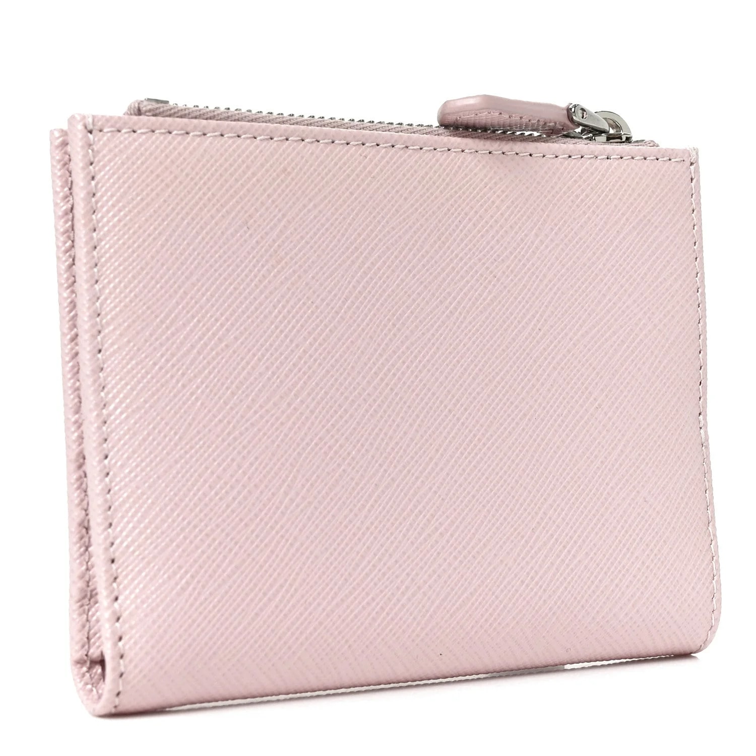 Zip Top Compact Wallet Alabaster 3