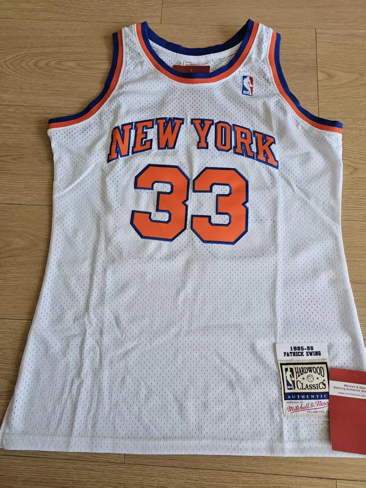 Ewing — 1985 1986 New York Knicks #33 Patrick Ewing — streetwear — resale