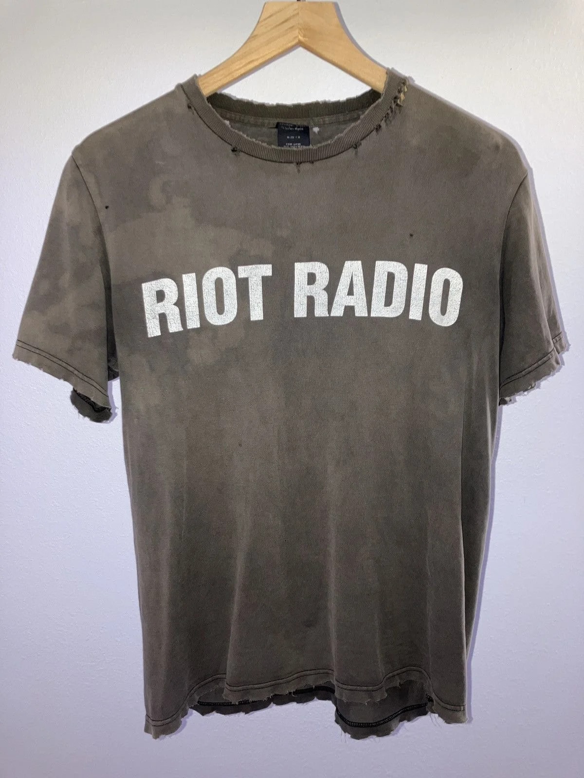 Number (N)ine — Number (N)ine Nightcrawler Riot Radio Tee Shirt — streetwear — resale