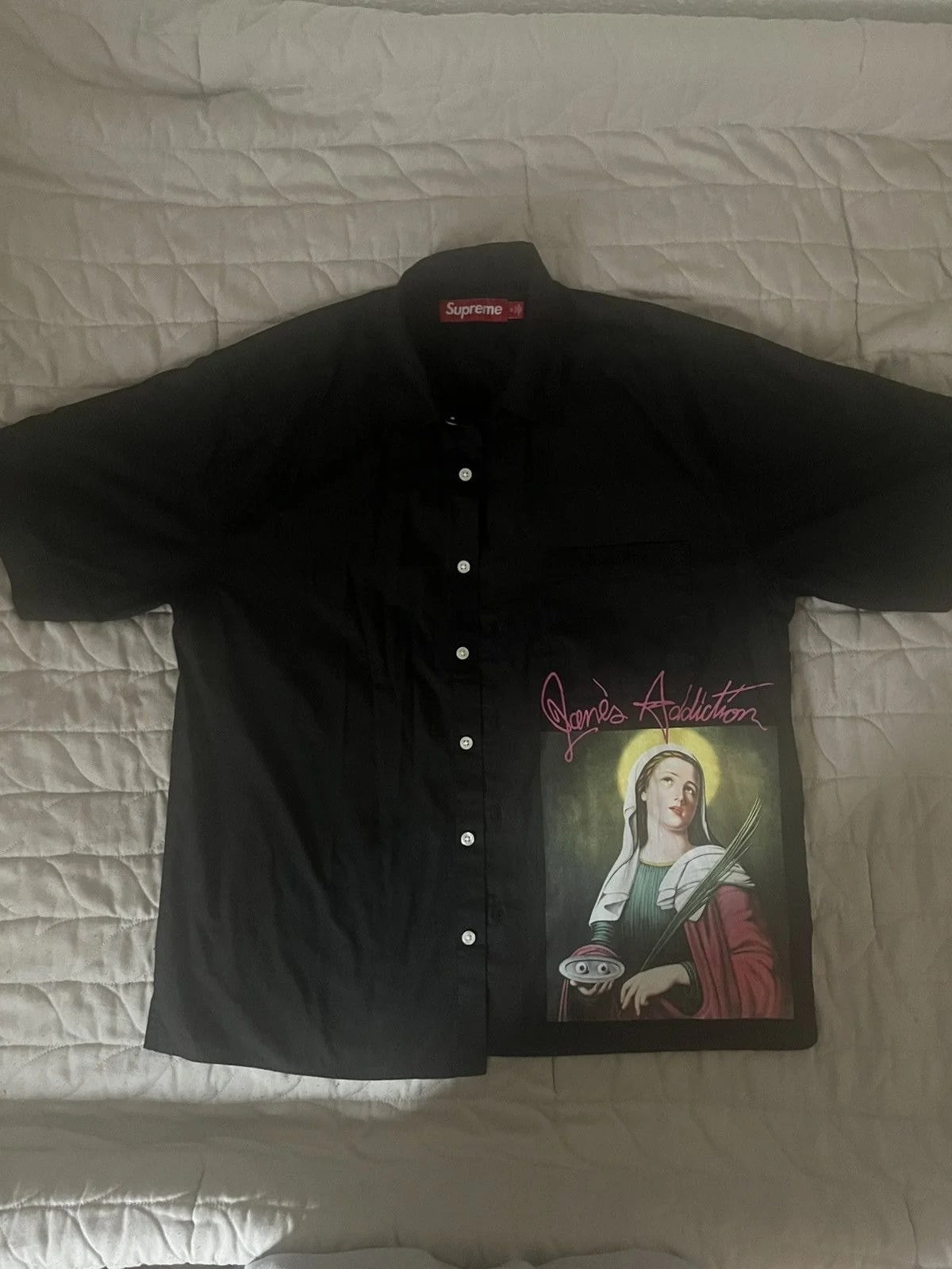 Supreme — Supreme X Jane’s Addiction Button Up Shirt — streetwear — resale