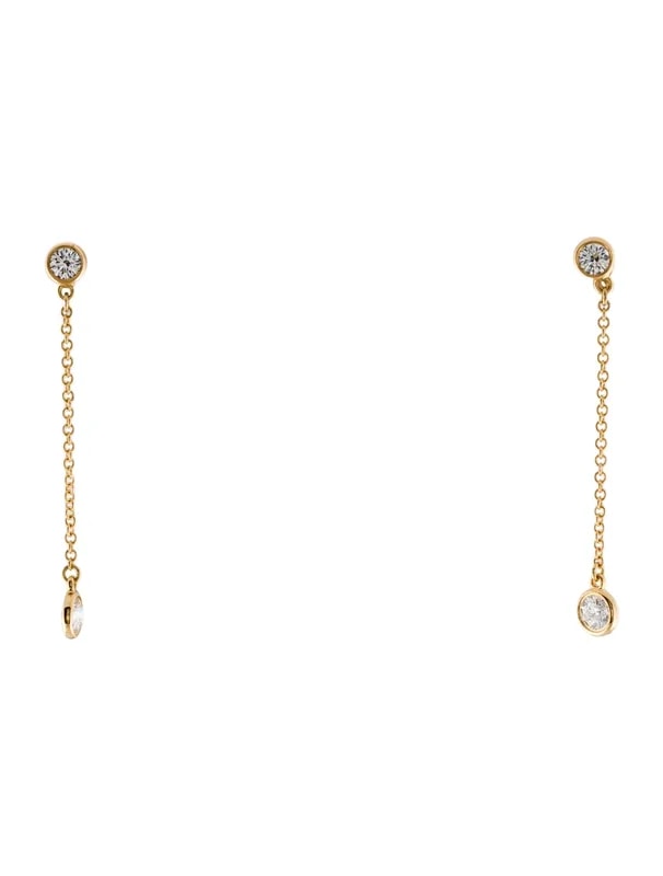 Tiffany & Co. — 18K Diamonds By the Yard® Drop — Jewelry — resale