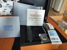 Officine Panerai Pam 00005 Luminor Marina Logo Full Set 3