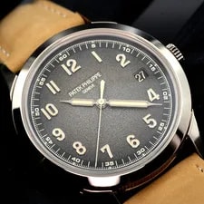 Patek Philippe — Patek Philippe Calatrava | 5226G-001 | 2022 | Charcoal Dial | Complete — Watch — resale