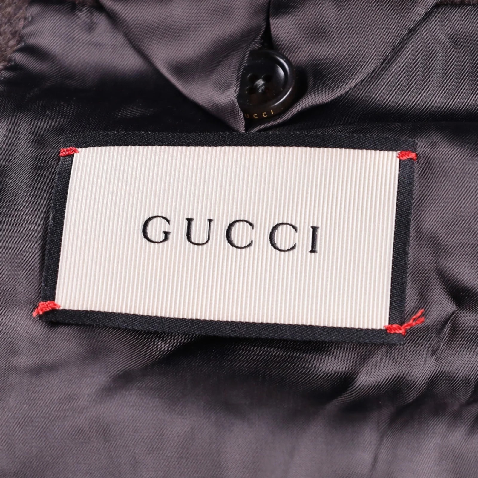 Gucci Herringbone Long Coat 4