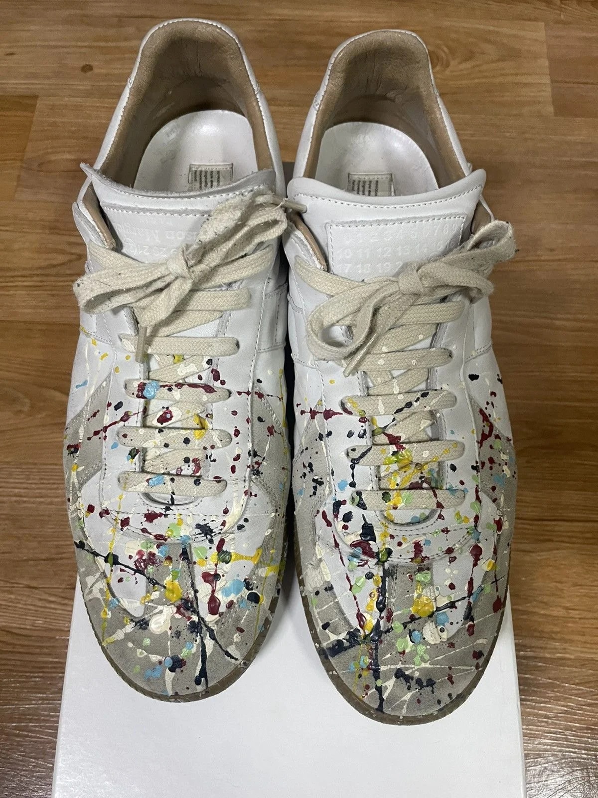 Maison Margiela — Maison Margiela Gat Paint — Sneaker — resale