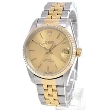 Tudor Oyster Prince Date 72033 Automatic 32mm Gold Dial 2
