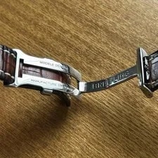 Breitling Genuine Leather Belt 22-20 With D Buckle Swiss Made 2