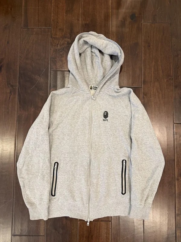 BAPE — Bape / Ape Face Full ZIP Hoodie — streetwear — resale
