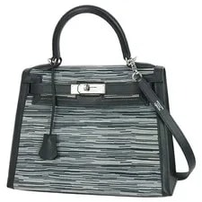 Hermès — Hermes Kelly 28 Sellier Vibrato Boxcalf — Handbag — resale