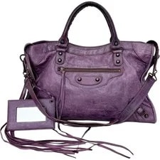 Balenciaga — Balenciaga the City 115748 2way Vtg Mirror — Handbag — resale