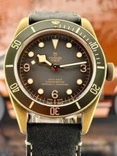 Tudor — 2020 Tudor Black Bay Bronze Auto 43mm Gray Dial Strap 79250BA — Watch — resale