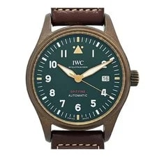 IWC — IWC Pilot's Spitfire Bronze IW326802 39mm Green Dial Automatic #TSW945 — Watch — resale
