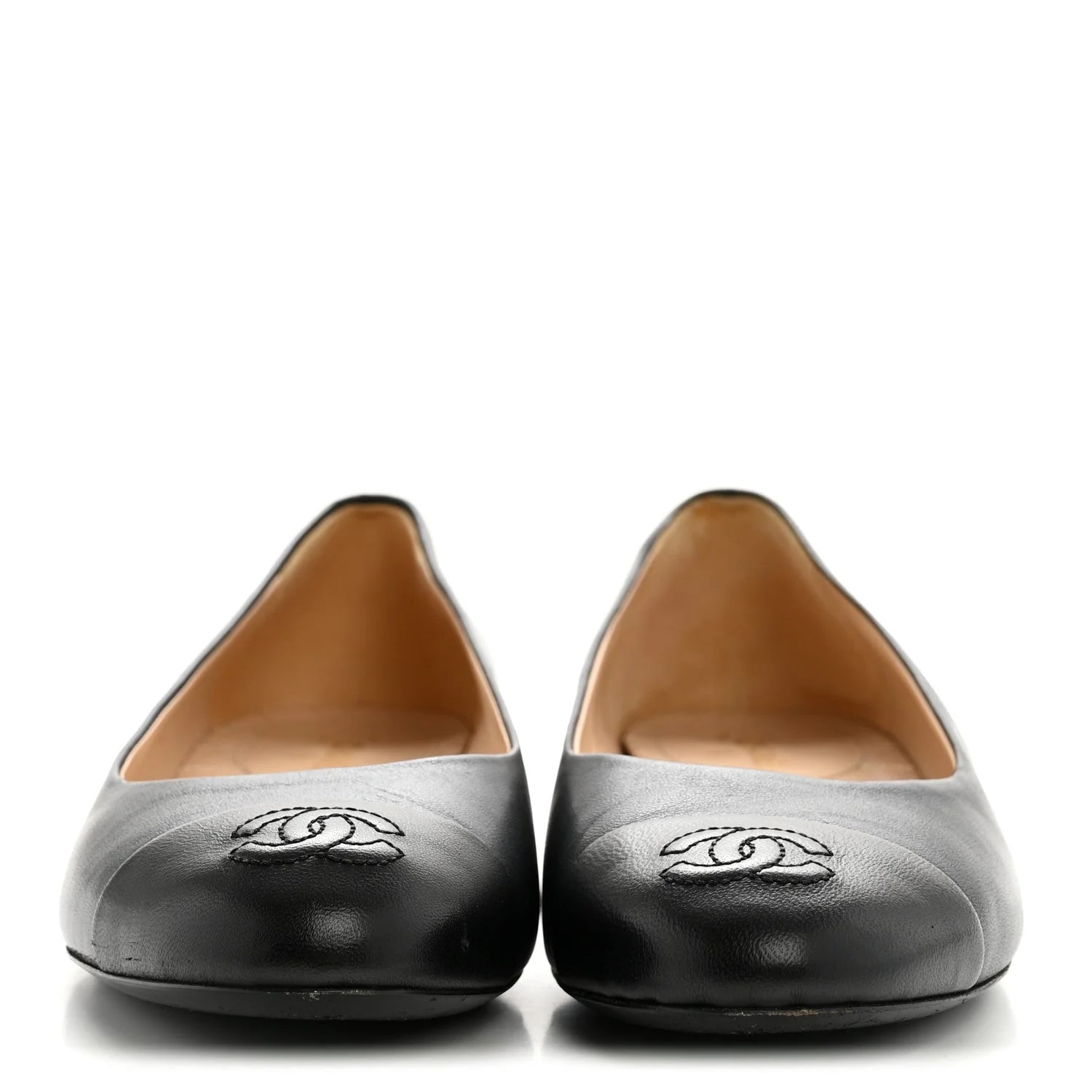 Cap Toe Ballerina 38.5 Dark 3