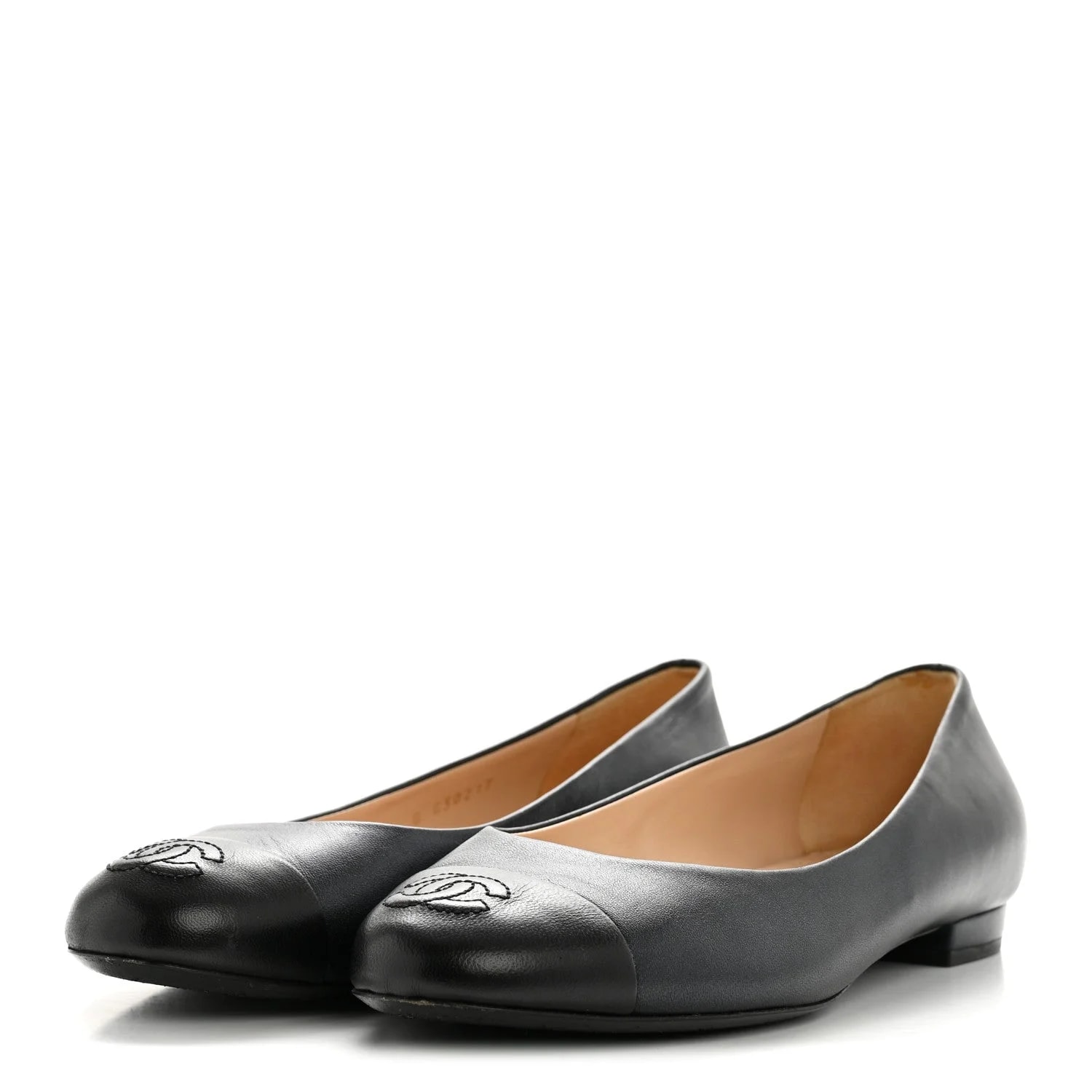 Cap Toe Ballerina 38.5 Dark 4