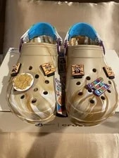 Crocs X Classic Cinnamon Toast Crunch Clogs Size 8 10 2