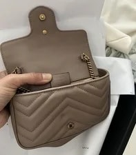 Gucci Marmont Mini-Pale -Excellent Condition-NP €1200 2