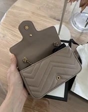 Gucci Marmont Mini-Pale -Excellent Condition-NP €1200 4