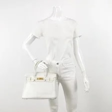 Hermès Birkin 30 White Gold 2