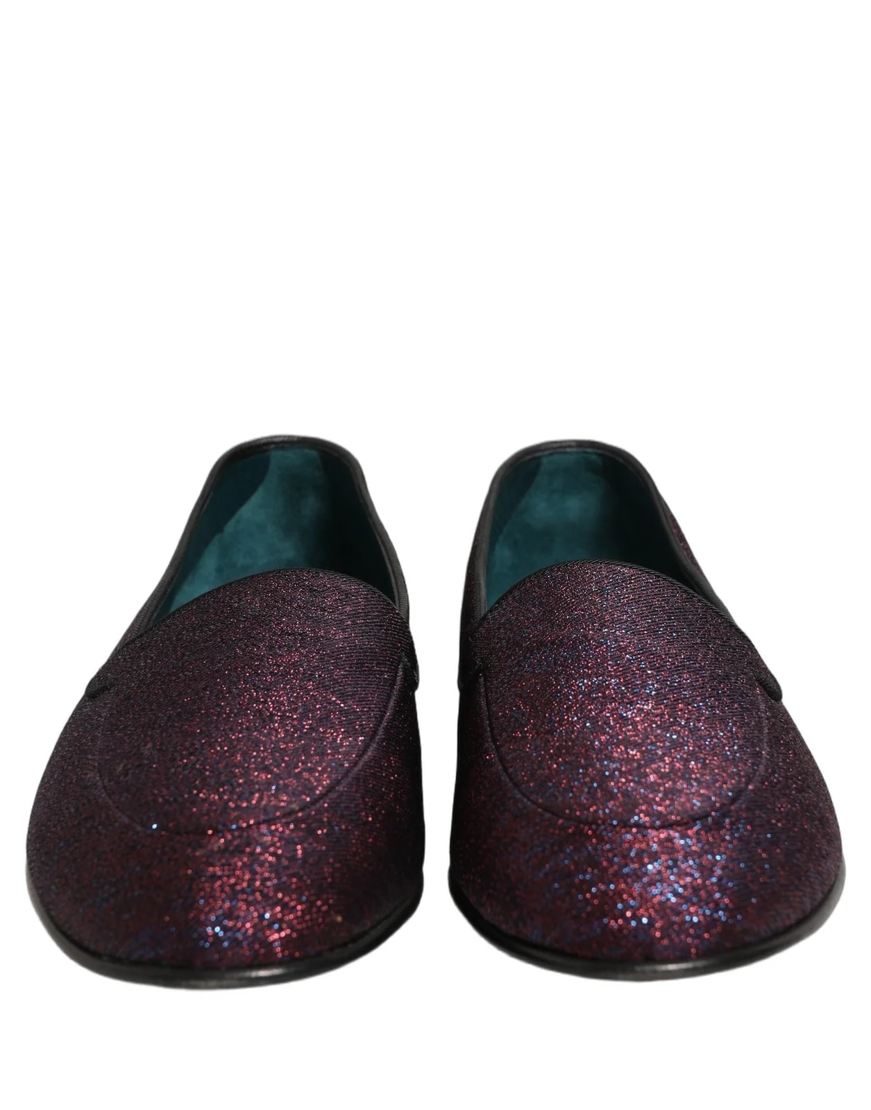 Dolce & Gabbana Glitter Lurex Logo Dress Loafers Shoes 2