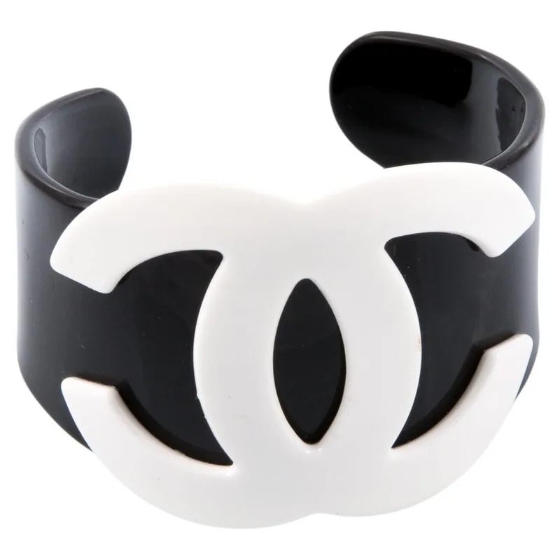 Chanel — Chanel Large Resin Cuff — Jewelry — resale
