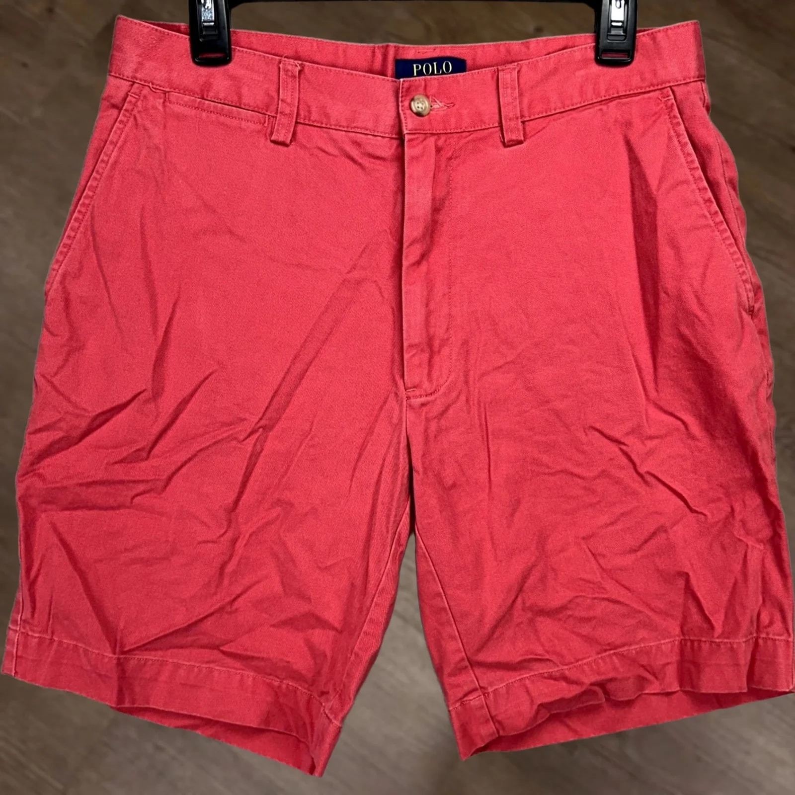Polo Ralph Lauren — Polo Ralph Lauren Shorts 32 Chino Flat Front Pocket Comfort Cotton Shorts 32 (9 Inseam) ? — streetwear — resale